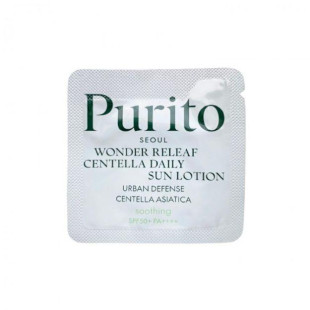 Пробник Ежедневный лосьон <sample>PURITO Wonder Releaf Centella Daily Sun Lotion