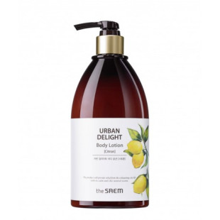 Освежающий лосьон для тела с экстрактом лимона The Saem Urban Delight Body Lotion Citron 400ml