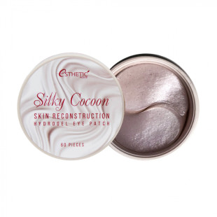 Патчи гидрогелевые увлажняющие с протеинами шелка для глаз Esthetic House Silky Cocoon Hydrogel Eye Pa