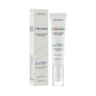 Крем для век с коллагеном Enough Collagen 3 in 1 Whitening Moisture Eye Cream 30ml