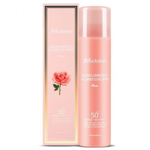 Спрей JMsolution Glow Luminus Flower Sun Spray Rose SPF50+ PA++++ 180ml