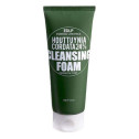 Мягкая пенка для умывания с экстрактом хауттюйнии Derma Factory Houttuynia Cordata 24% Cleansing Foam 120ml, фото 2