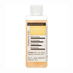 Питательная эссенция тонер для лица Derma Factory Kombucha 80% Treatment 150ml