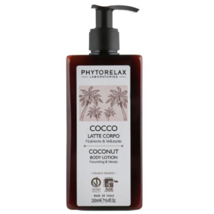 Лосьон для тела питательный и смягчающий Phytorelax Laboratories Body Lotion COCONUT Vegan&Organic
