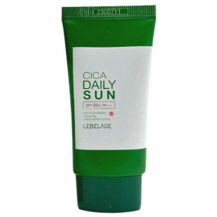 Солнцезащитный крем с центелой Lebelage Cica Daily Sun SPF50+ PA+++ 30ml