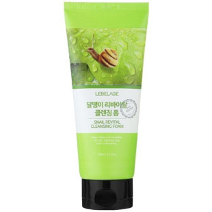 Пенка для умывания с муцином улитка Lebelage Snail Cleansing Foam 100ml