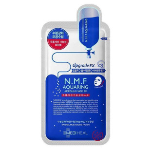 Тканинна Маска Професійна Інтенсивно Зволожуюча Mediheal NMF Aquaring Ampoule Mask