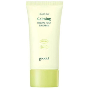 Минеральный солнцезащитный крем Goodal Houttuynia Cordata Calming Mineral Filter Sun Cream 50+ PA++++