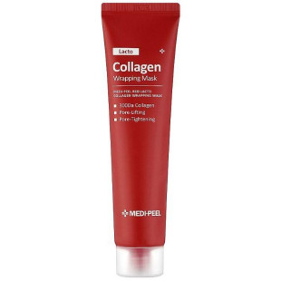 Укрепляющая пленка для лица с коллагеном Medi-Peel Red Lacto Collagen Wrapping Mask 70ml