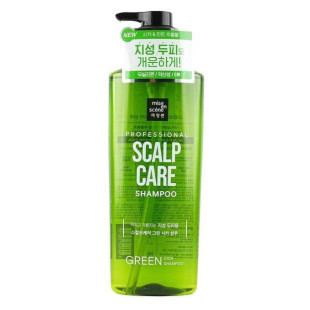 Освежающий шампунь с азиатской центелой Mise En Scene Scalf Care Green Cica Shampoo 680ml