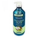 Кондиціонер з маслами оливок та кокосу Kerasys Coconut Olive conditioner 800 ml, фото 2