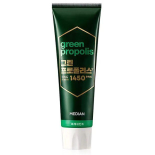 Многофункциональная зубная паста с зеленым прополисом «Свежая мята» Median Green Propolis Fresh Mint