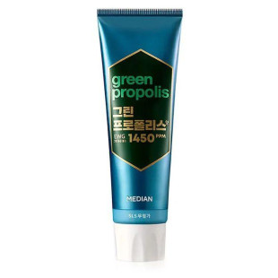 Безсульфатная зубная паста с зеленым прополисом «Чистая мята» Median Green Propolis Pure Mint