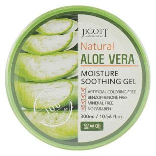Универсальный гель для тела Jigott Natural Aloe Vera Moisture Soothing Gel 300ml