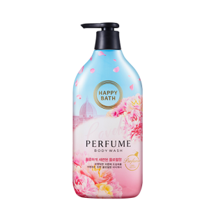 Зволожуючий парфумований гель для душу з яскравим ароматом квітів Happy Bath Lovely Pink Firenze Per