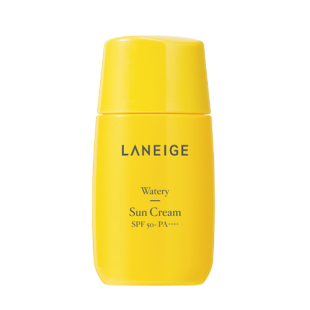 Солнцезащитный омолаживающий крем с лизином Laneige Watery Sun Cream SPF50+ PA++++ 50ml