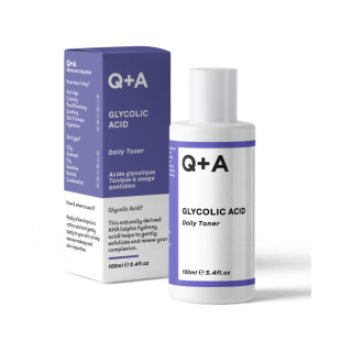Тонер із гліколевою кислотою для обличчя Q+A Glycolic Acid Daily Toner 100ml