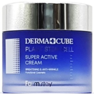 Крем антивіковий зі стовбуровими клітинами Farmstay Dermacube Plant Stem Cell Super Active Cream 80m