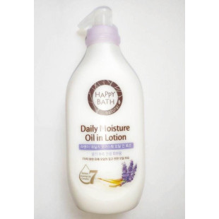 Лосьон парфюмированный и увлажняющий с экстрактом лаванды для тела Happy Bath Daily Perfume Lavender