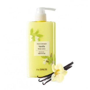 Лосьон для тела увлажняющий с экстрактом ванили Saem Touch On Body Vanilla Body Lotion