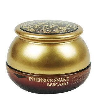 Крем антивіковий зі зміїною отрутою Bergamo Intensive Snake Syn-Ake Wrinkle Care Cream 50ml