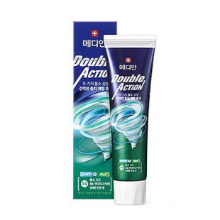 Зубная Паста Против Кариеса С Мятой Median Double Action Mint Toothpaste 130ml (сине-зеленая упаковка