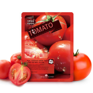 Тканинна маска для обличчя з екстрактом томату May Island Real Essence Tomato Mask Pack 25ml