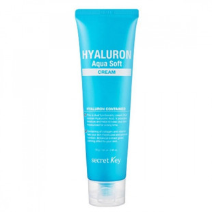 Інтенсивно зволожуючий гель-крем з гіалуроновою кислотою SecretKey HYALURON AQUA SOFT CREAM 150g