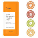 Зволожуючий тонер iUNIK Vitamin Hyaluronic Acid Vitalizing Toner Sample 1.5ml, фото 4