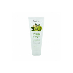 Пилинг-гель осветляющий с экстрактом киви FarmStay All-In-One Whitening (Refresh) Kiwi Peeling Gel