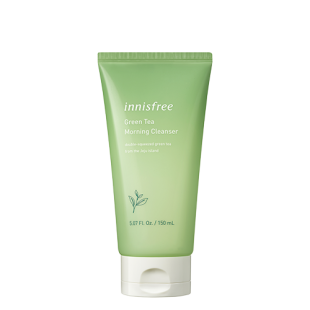 Гель для умывания успокаивающий с экстрактом зеленого чая Innisfree Green Tea Morning Cleanser 150m