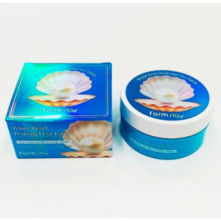 Патчи гидрогелевые с экстрактом жемчуга Farmstay White Pearl Hydrogel Eye Patch 60шт