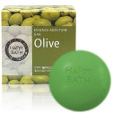 Органическое твердое мыло с оливковым маслом  Happy Bath Essence Moisturizing Bar Olive Soap 4 шт 4шт, фото 2