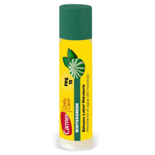 Бальзам для губ со вкусом мяты Carmex Daily Care Wintergreen lip balm stick