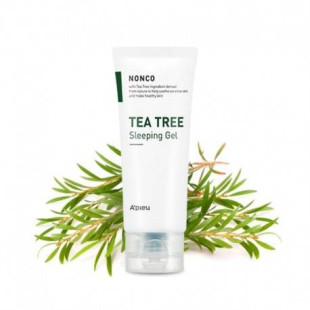 Маска ночная успокаивающая с маслом чайного дерева A"pieu Nonco Tea Tree Sleeping Gel 80ml