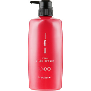 Аромакрем с шелковистой структурой для укрепления волос IAU Cream Silky Repair Lebel (600ml)