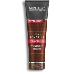 Шампунь для создания насыщенных цветов темных волос с экстрактом какао John Frieda Brilliant Br