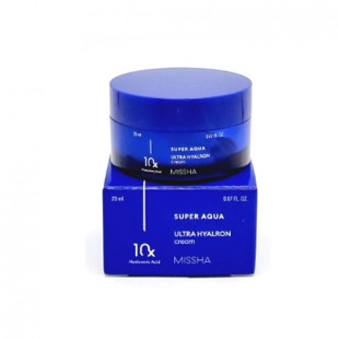 Зволожуючий крем для обличчя Missha Super Aqua Ultra Hyalron Cream 20ml