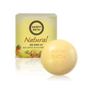 Тверде мило поживне з бананом та яблуком Happy Bath Natural Moisture Fruit Water 100g, фото 2