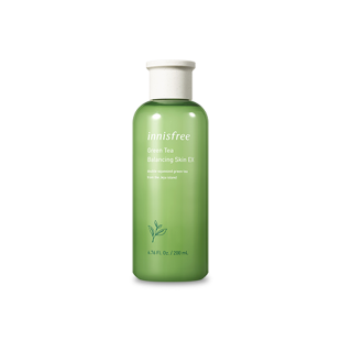 Тонер успокаивающий с экстрактом зеленого чая Innisfree Green Tea Balancing Skin (200ml)