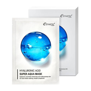 Тканинна маска зволожуюча з гіалуроновою кислотою Esthetic House Hyaluronic Acid Super Aqua Mask 25m