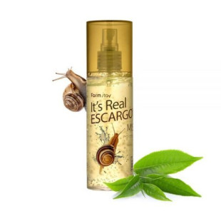 Мост увлажняющий с улитковым муцином FarmStay It's Real Escargot Gel Mist 120ml
