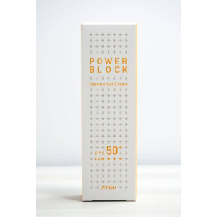Крем-эссенция Солнцезащитный экстракт Центеллы Азиатской A'pieu Power Block Essence Sun Cream SPF50
