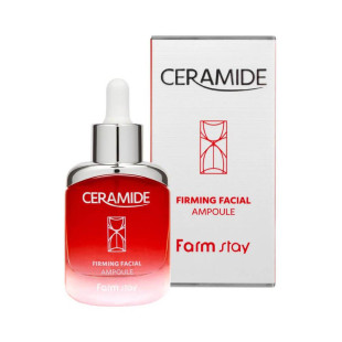 Сыворотка Ампульная Для Глубокого Увлажнения Кожа С Керамидами FarmStay Ceramide Firming Facial Ampo