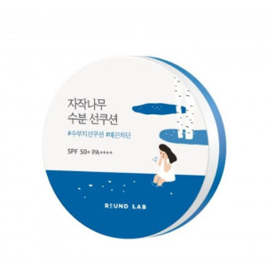 Сонцезахисний кушон із березовим соком ROUND LAB irch Juice Moisturizing Sun Cushion 15g