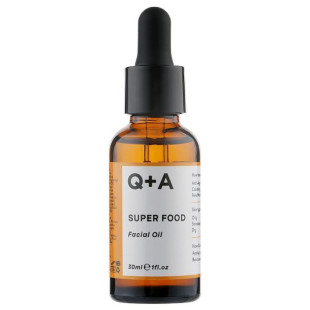 Масло восстанавливающее для лица Q+A Super Food Facial Oil 30ml