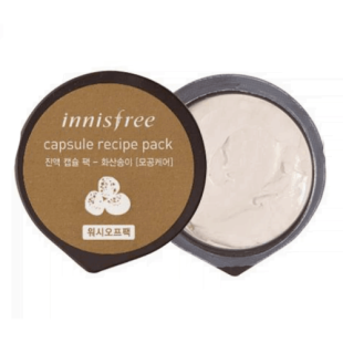 Маска для очистки пор с вулканическим пеплом Innisfree Capsule Recipe Pack Volcanic