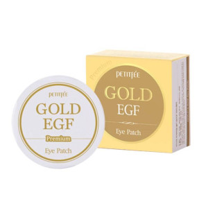 Патчі Гідрогелеві C Колоїдним Золотом І Епідермальним Фактором Росту Petitfee GOLD Premium EGF Eye P