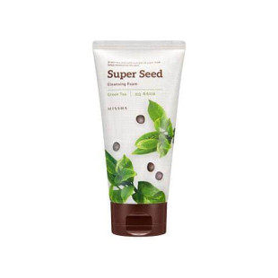 Пенка Для Умывания С экстрактом Зеленого Чая Super Seed Cleansing Foam #Green Tea 150m