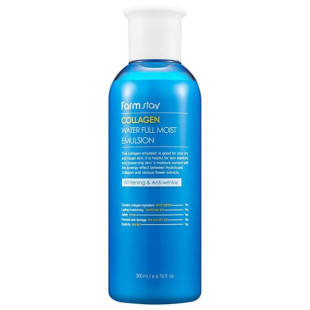 Зволожуюча емульсія для обличчя із колагеном FarmStay Collagen Water Full Moist Emulsion 200ml